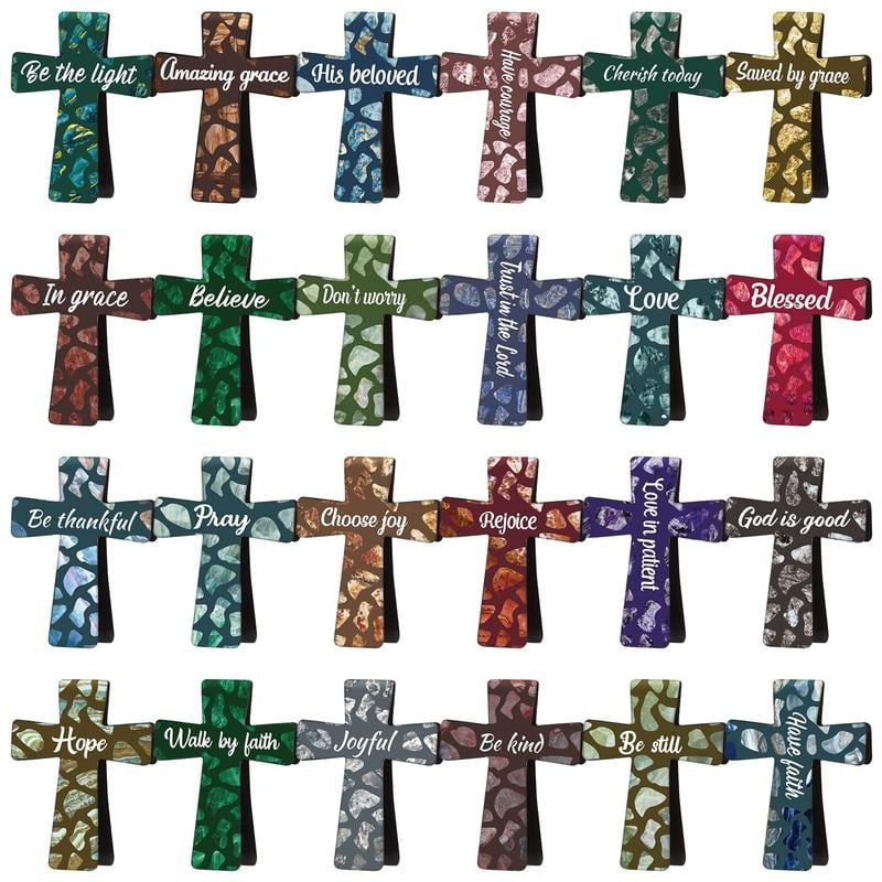 📖 Magnetic Cross Bookmarks ❤️ A Little Reminder of Faith, Every Time You Open Your Bible ✝️
