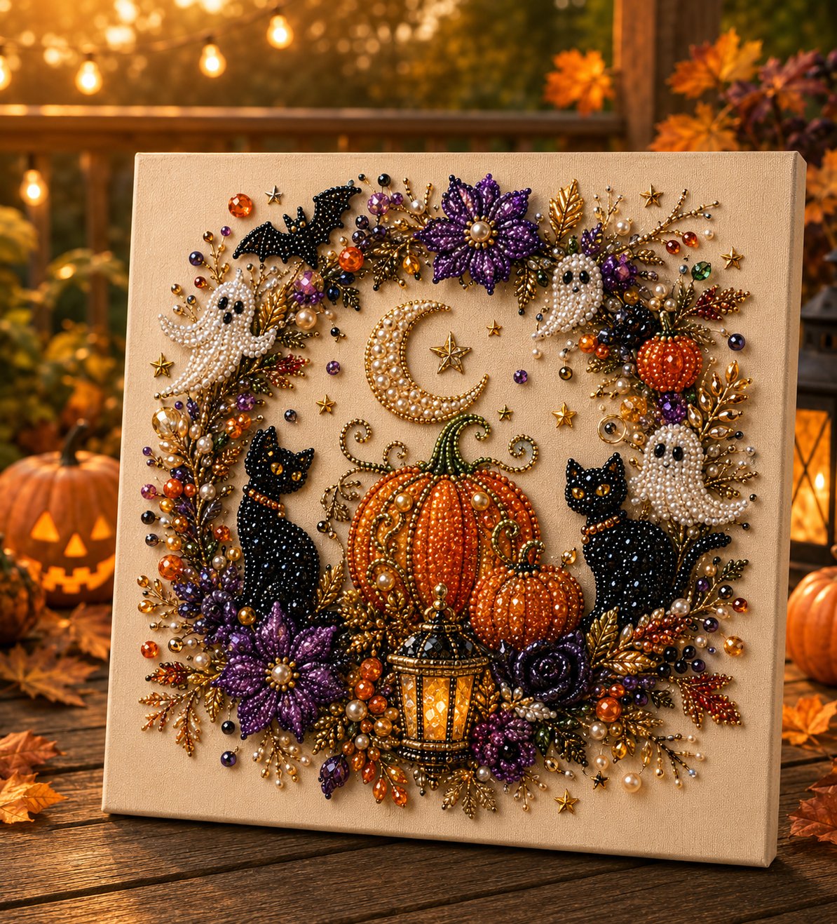 🔥 Ultimo giorno con lo sconto del 49% – 👻✨ Kit fai da te per creazioni artistiche con perline a tema Halloween – Trasforma le piccole perline in una magia spaventosa e dolce (📦Acquistane 2, spedizione gratuita)