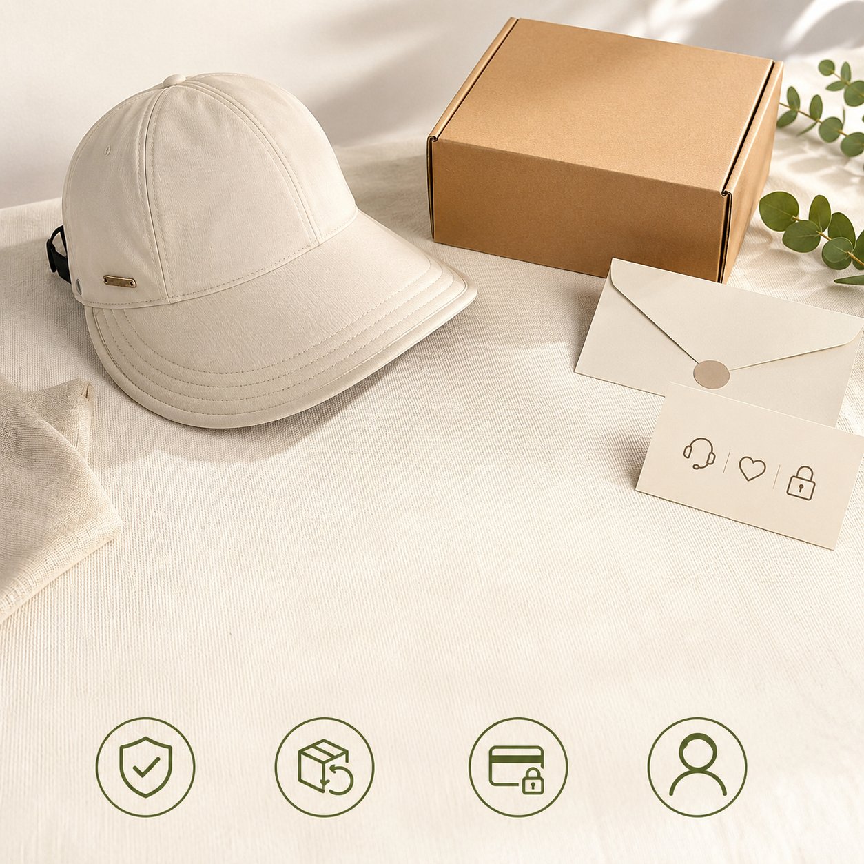 Rimani all'ombra e al fresco nelle giornate di sole - Cappello da sole a tesa larga, perfetto per chi porta la coda di cavallo