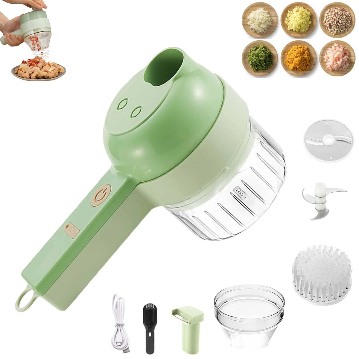 Set di affettatrici elettriche per verdure