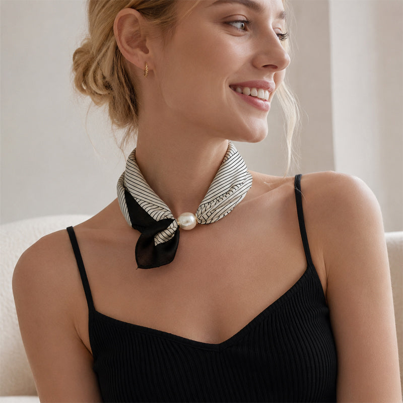 🤍 Collana di perle con chiusura magnetica – Chiusura magnetica: ti vesti in un attimo! ✨📦