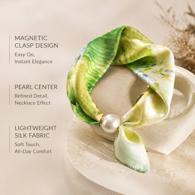 🤍 Collana di perle con chiusura magnetica – Chiusura magnetica: ti vesti in un attimo! ✨📦