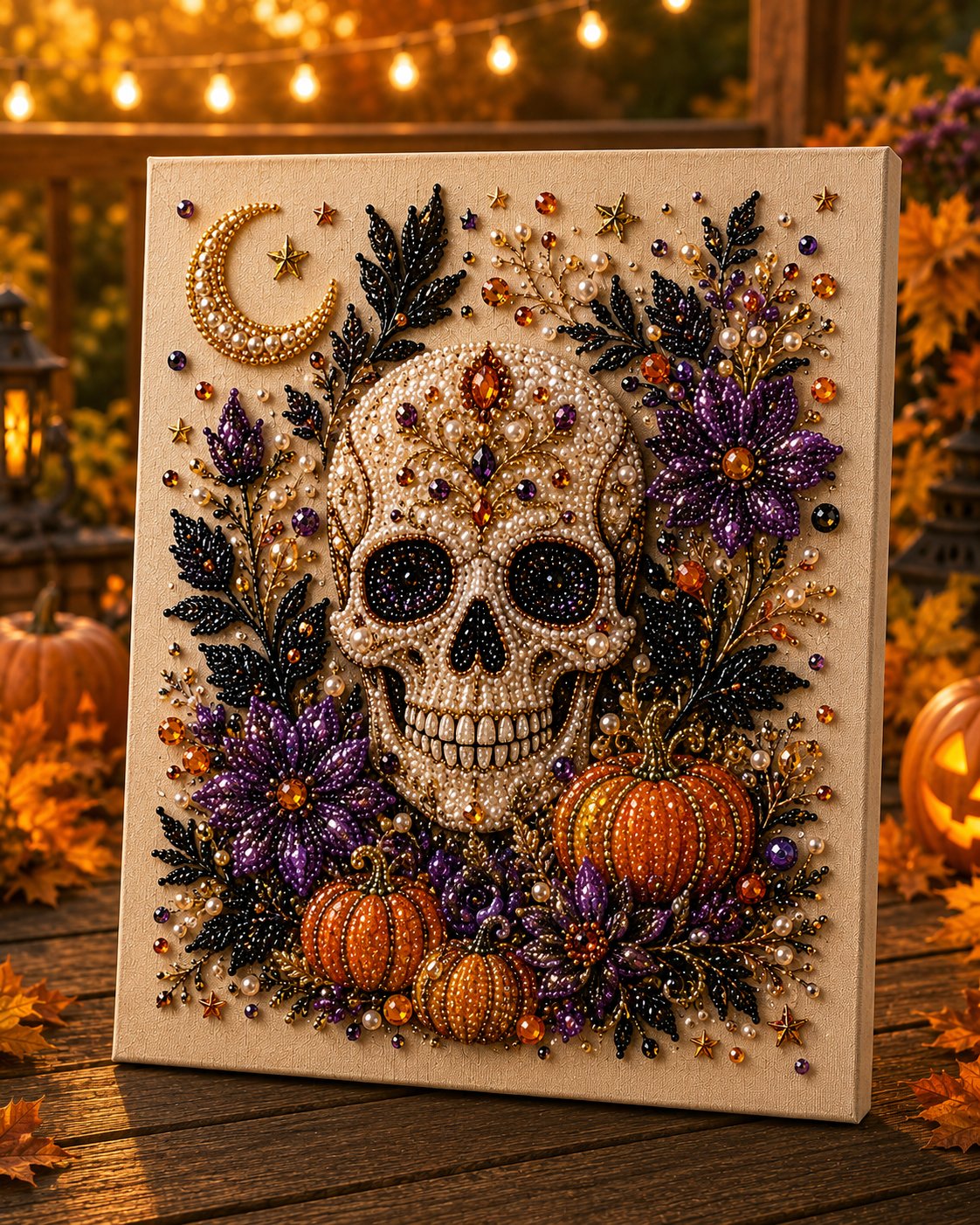 🔥 Ultimo giorno con lo sconto del 49% – 👻✨ Kit fai da te per creazioni artistiche con perline a tema Halloween – Trasforma le piccole perline in una magia spaventosa e dolce (📦Acquistane 2, spedizione gratuita)