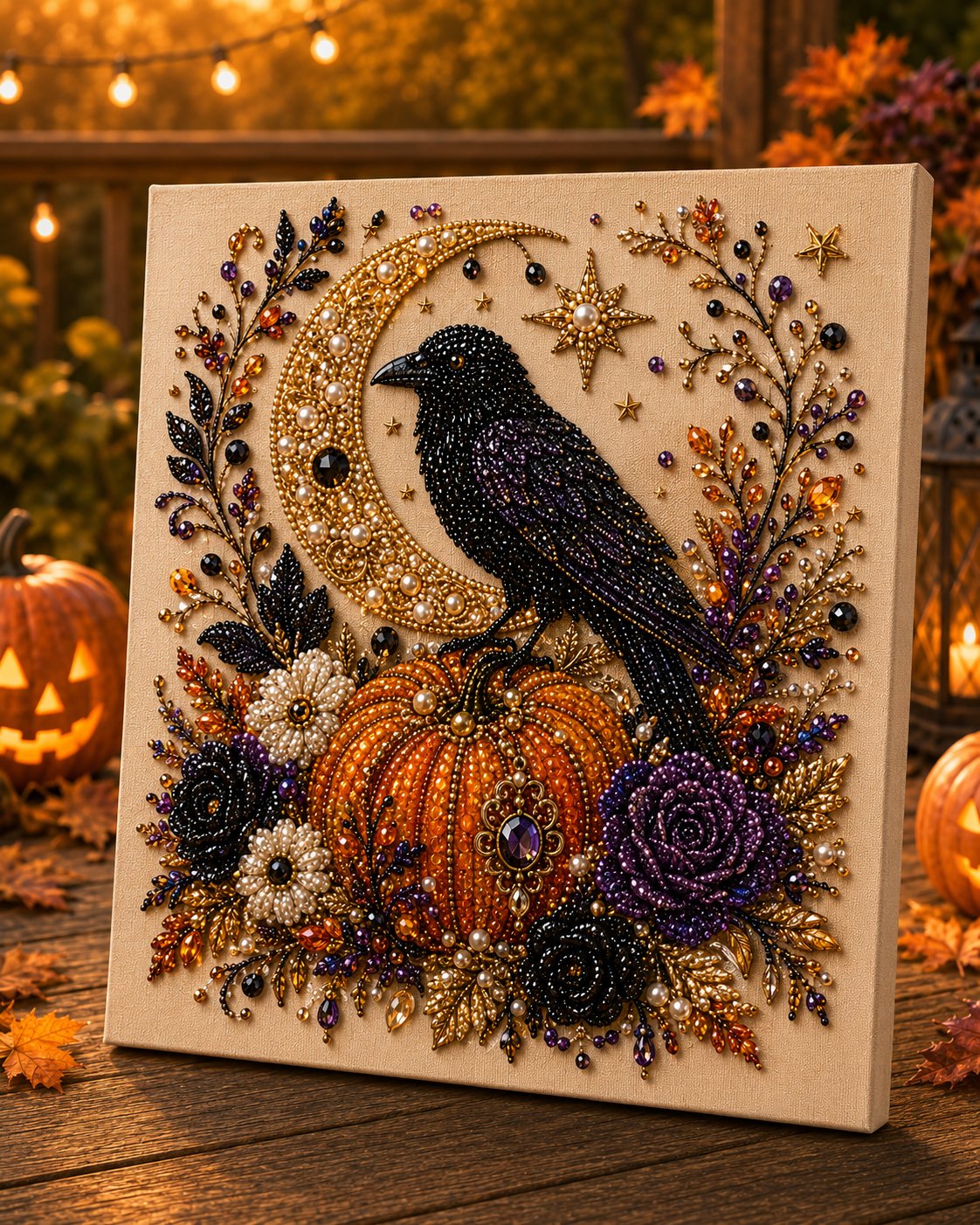 🔥 Ultimo giorno con lo sconto del 49% – 👻✨ Kit fai da te per creazioni artistiche con perline a tema Halloween – Trasforma le piccole perline in una magia spaventosa e dolce (📦Acquistane 2, spedizione gratuita)