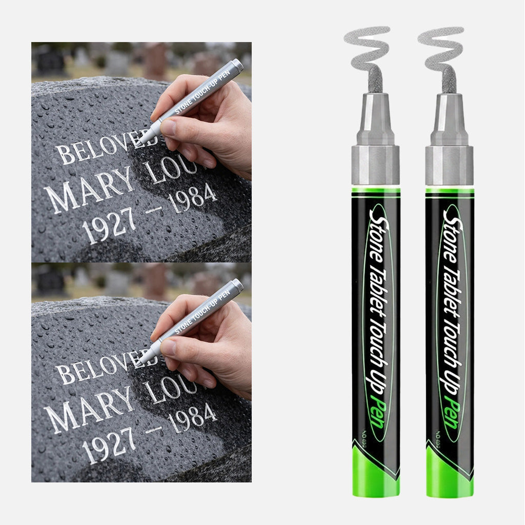 🎁Acquista 1, ricevi 1 in omaggio🐦Ferma per lapide color oro per ripristinare le iscrizioni sbiadite sulle lapidi