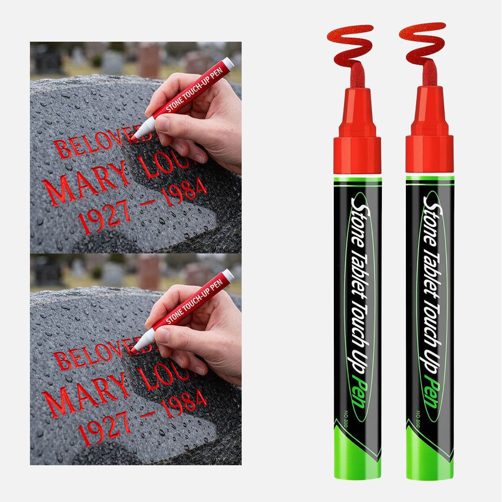 🎁Acquista 1, ricevi 1 in omaggio🐦Ferma per lapide color oro per ripristinare le iscrizioni sbiadite sulle lapidi