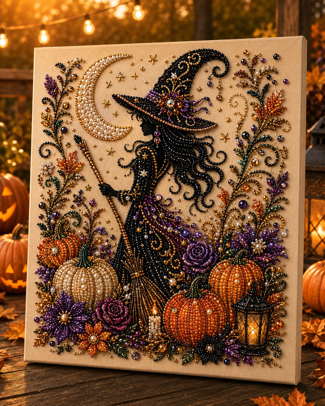 🔥 Ultimo giorno con lo sconto del 49% – 👻✨ Kit fai da te per creazioni artistiche con perline a tema Halloween – Trasforma le piccole perline in una magia spaventosa e dolce (📦Acquistane 2, spedizione gratuita)