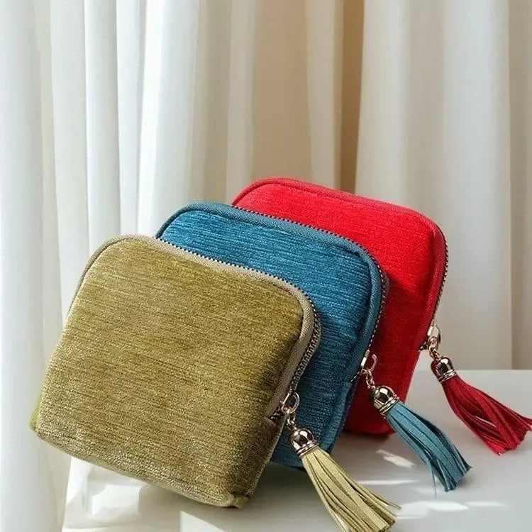 Astuccio con cerniera per gioielli - Borsa da viaggio per gioielli - Organizer portatile