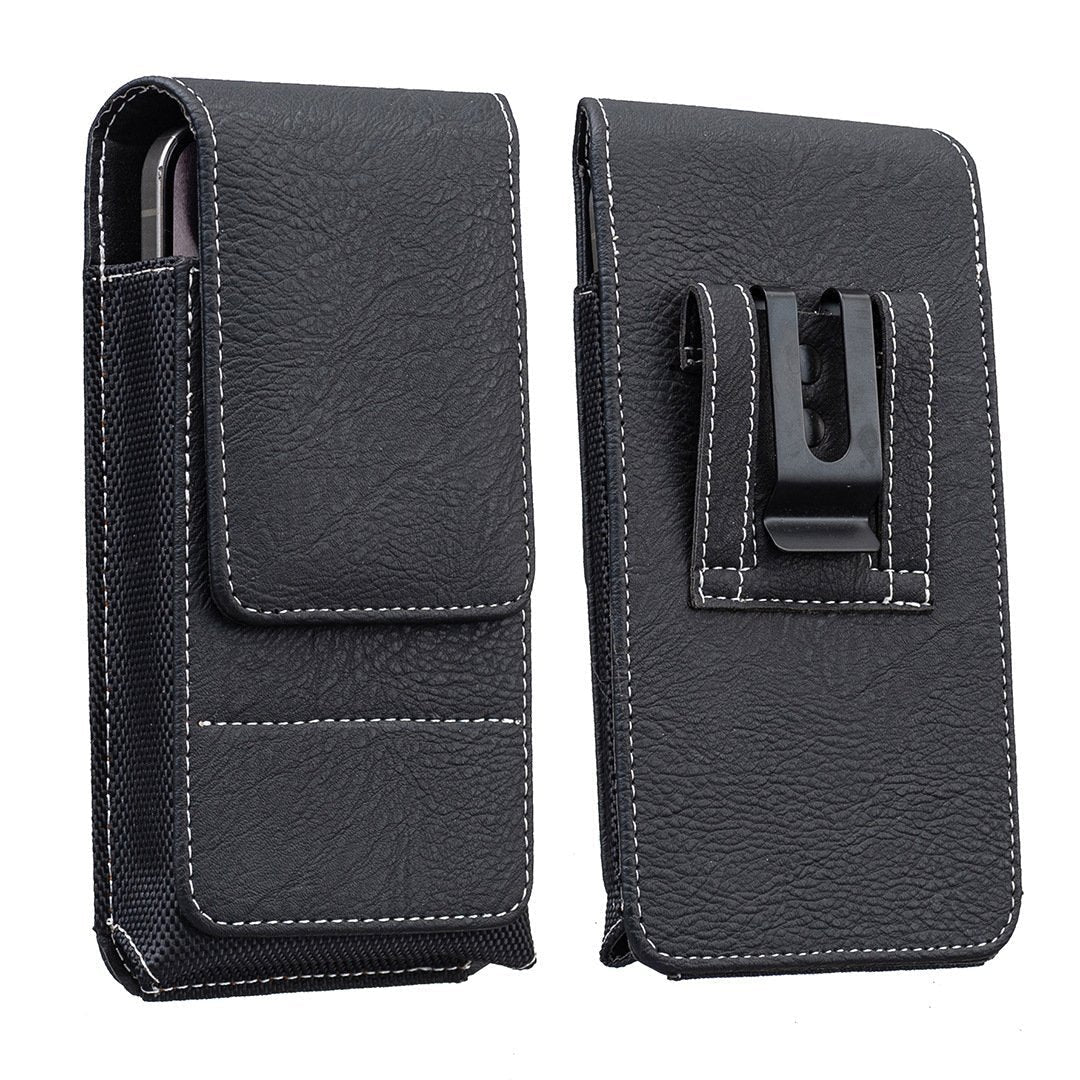 ⚡Grande sconto | Custodia per cellulare da cintura 📱 Fondina in pelle con diversi scomparti e porta cart