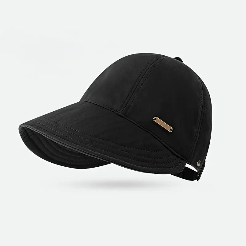 Rimani all'ombra e al fresco nelle giornate di sole - Cappello da sole a tesa larga, perfetto per chi porta la coda di cavallo