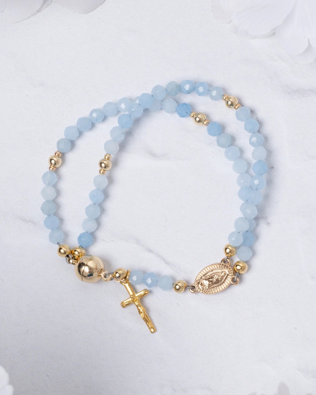 🔥Solo per un periodo limitato – Valido per 24 ore🔥 Sconto del 49% – ✝️Braccialetti rosario artigianali📿