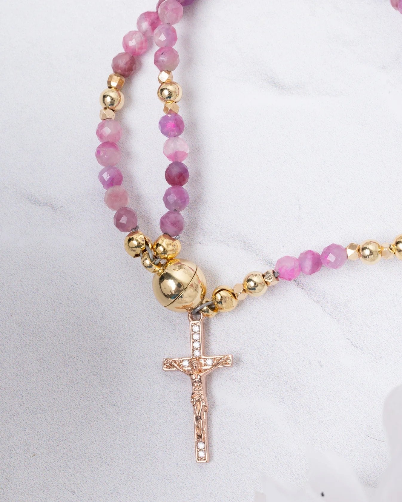 🔥Solo per un periodo limitato – Valido per 24 ore🔥 Sconto del 49% – ✝️Braccialetti rosario artigianali📿