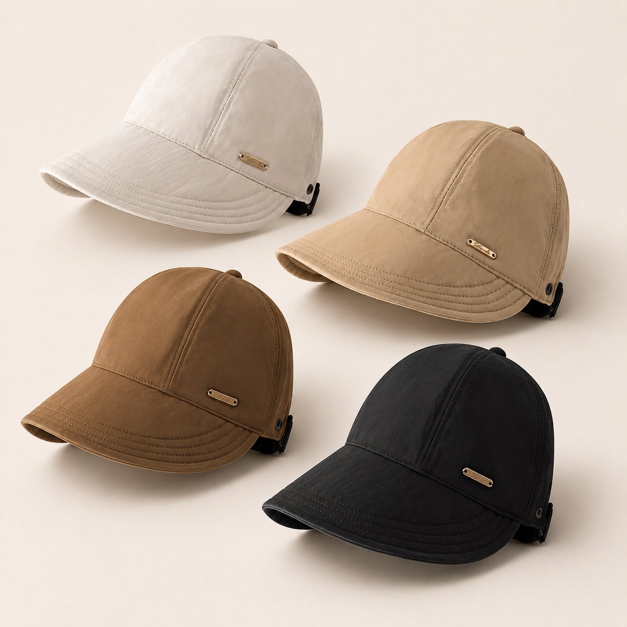 Rimani all'ombra e al fresco nelle giornate di sole - Cappello da sole a tesa larga, perfetto per chi porta la coda di cavallo