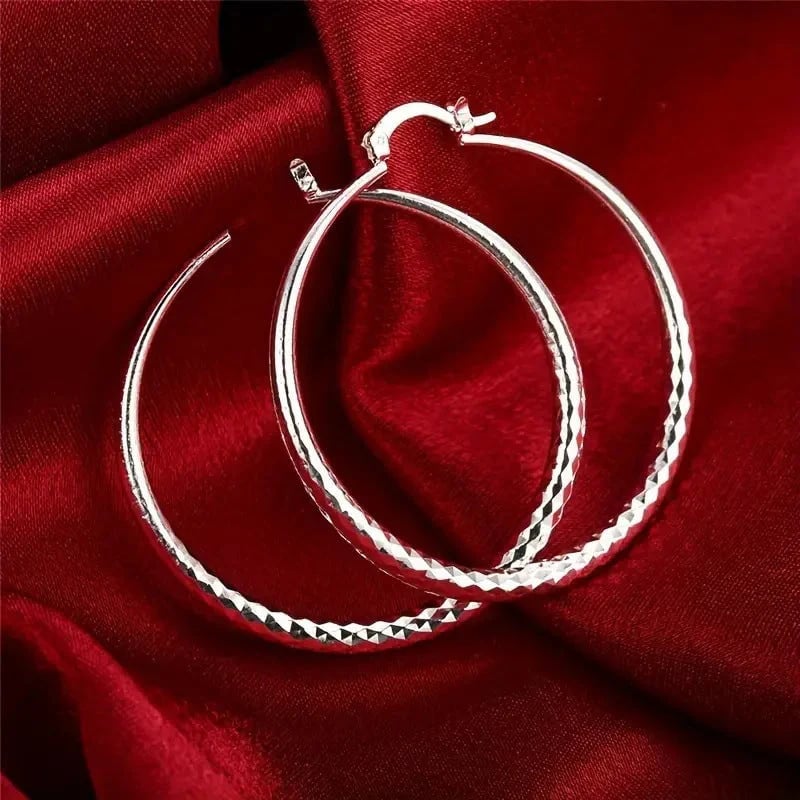 🎉ACQUISTA 1, NE RICEVI 1 IN OMAGGIO🎁Orecchini a cerchio con diamanti per donna – eleganti e scintillanti 💎